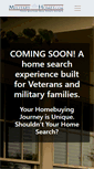 Mobile Screenshot of militaryhomes.com